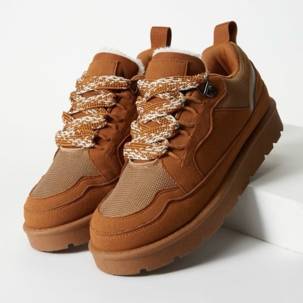 JustFab Camel Sneaker